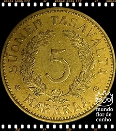 Km 31 Finlândia 5 Markkaa 1938 S MBC Muito Escassa ©