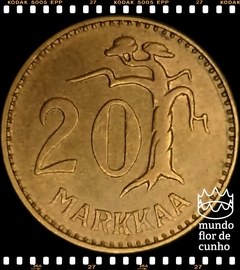 Km 39 Finlândia 20 Markkaa 1955 H SOB ©