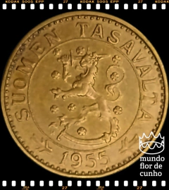 Km 39 Finlândia 20 Markkaa 1955 H SOB © - comprar online