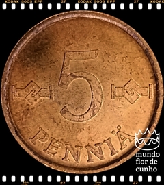 Km 45 Finlândia 5 Pennia 1965 XFC ©