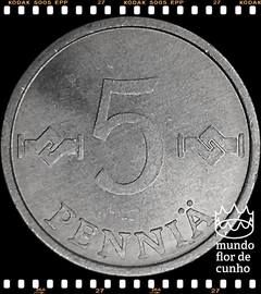 Km 45a Finlândia 5 Pennia 1986 XFC © - comprar online