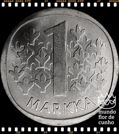 Km 49 Finlândia 1 Markka 1965 S XFC Prata ©