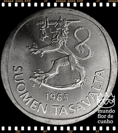 Km 49 Finlândia 1 Markka 1965 S XFC Prata © - comprar online