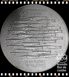 Km 58 Finlândia 5 Markkaa 1979 KH XFC Prata # 750º aniversário de Turku © - comprar online