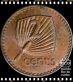 Km 28 Fiji, Ilhas 2 Cents 1982 (c) SOB ©