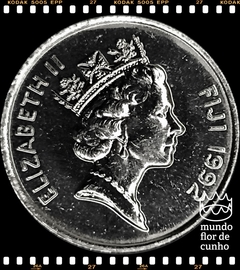 Km 51a Fiji, Ilhas 5 Cents 1992 (o) XFC © - comprar online