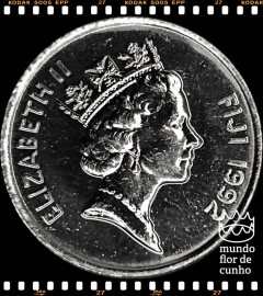 Km 51a Fiji, Ilhas 5 Cents 1992 (o) XFC © - comprar online