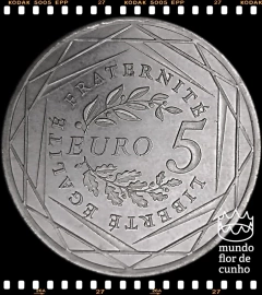 Km 1534 França 5 Euro 2008 XFC Prata © - comprar online