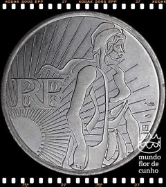 Km 1534 França 5 Euro 2008 XFC Prata ©