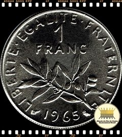 Km 925.1 França 1 Franc (Nós Temos Mais de Uma Data # Favor Escolher uma Data Abaixo e o Estado de Conservação) 1964 1965 1966 1975 1977 ®