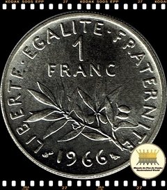 Km 925.1 França 1 Franc (Nós Temos Mais de Uma Data # Favor Escolher uma Data Abaixo e o Estado de Conservação) 1964 1965 1966 1975 1977 ® - comprar online