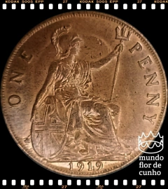 Km 810 Grã Bretanha 1 Penny 1919 FC ©
