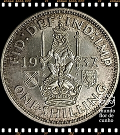 Km 854 Grã Bretanha 1 Shilling 1937 Prata # George VI © - comprar online