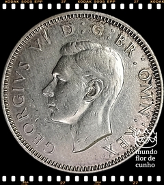 Km 854 Grã Bretanha 1 Shilling 1940 Prata # George VI © na internet