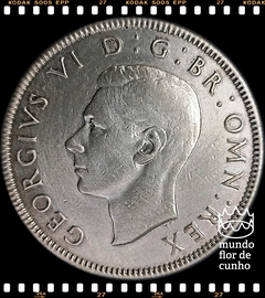 Km 855 Grã Bretanha 2 Shilling 1941 MBC/SOB Prata # George VI © na internet