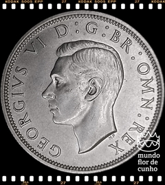 Km 856 Grã Bretanha 1/2 Crown Prata (Nós Temos Mais de Uma Data # Favor Escolher uma Data Abaixo e o Estado de Conservação) 1937 1939 ©