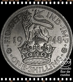 Km 863 Grã Bretanha 1 Shilling 1948 XFC ©