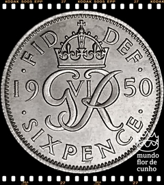 Km 875 Grã Bretanha 6 Pence (Nós Temos Mais de Uma Data # Favor Escolher uma Data Abaixo e o Estado de Conservação) 1950 1951 © - comprar online