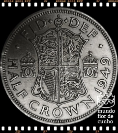 Km 879 Grã Bretanha 1/2 Crown 1949 MBC ©