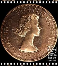 Km 883 Grã Bretanha 1 Penny 1953 FC Proof Escassa © - comprar online
