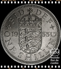 Km 904 Grã Bretanha 1 Shilling (Nós Temos Mais de Uma Data # Favor Escolher uma Data Abaixo e o Estado de Conservação) 1955 1956 ©