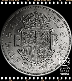 Km 907 Grã Bretanha 1/2 Crown 1967 FC ©