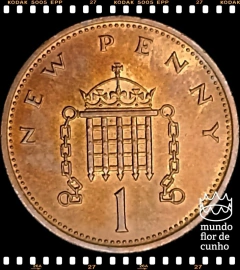 Km 915 Grã Bretanha 1 New Penny (Nós Temos Mais de Uma Data # Favor Escolher uma Data Abaixo e o Estado de Conservação) 1971 1980 ©