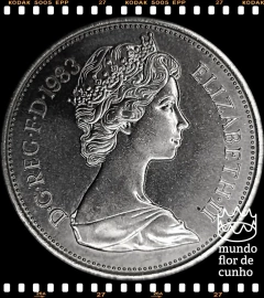 Km 930 Grã Bretanha 10 Pence 1983 XFC Escassa © - comprar online