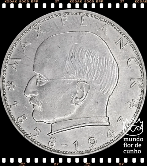 Km 116 Alemanha. Republica Federal 2 Mark 1957F FC ©