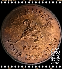 Km 15 Guernsey, Bailiado 4 Doubles 1956 XFC Muito Escassa © - comprar online