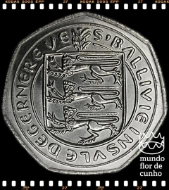 Km 34 Guernsey, Bailiado 50 Pence 1982 XFC Escassa © - comprar online