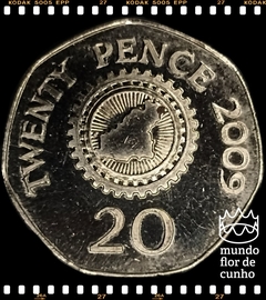 Km 90 Guernsey, Bailiado 20 Pence 2009 FC ©