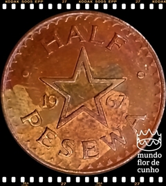 Km 12 Gana 1/2 Pesewa 1967 FC ©