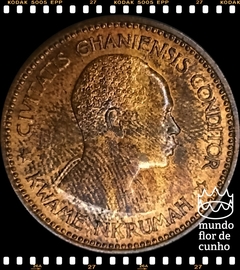 Km 2 Gana 1 Penny 1958 XFC # Kwane Nkrumah © - comprar online