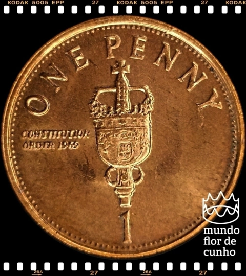 Km 1079 Gibraltar 1 Penny 2007 XFC ©