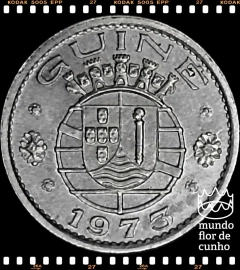 Km 12 Guiné Portuguesa 10 Centavos 1973 XFC Muito Escassa © - comprar online