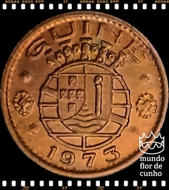 Km 13 Guiné Portuguesa 20 Centavos 1973 XFC Muito Escassa © - comprar online