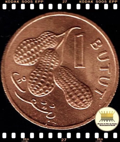 Km 8 Gâmbia 1 Butut 1971 XFC ® na internet