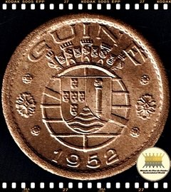 Km 8 Guiné Portuguesa 50 Centavos 1952 XFC ®