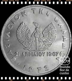 Km 104 Grécia 20 Lepta 1973 XFC ® na internet