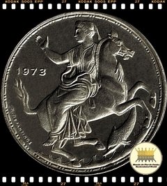 Km 111 Grécia 20 Drachmai 1973 # Regime dos Coronéis de 21 de abril de 1967 (Nós Temos Mais de Uma Variante e Estado de Conservação # Favor Escolher Abaixo a Variante e o Estado de Conservação) ®