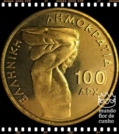 Km 174 Grécia 100 Drachmes 1999 XFC # 70º Campeonato Mundial de Halterofilismo Masculino e 13º Feminino - comprar online