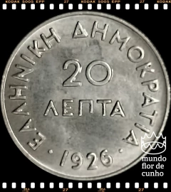 Km 67 Grécia 20 Lepta 1926 XFC Escassa ® na internet