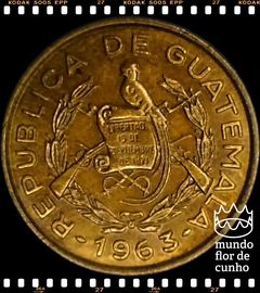 Km 260 Guatemala Centavo 1963 FC ©