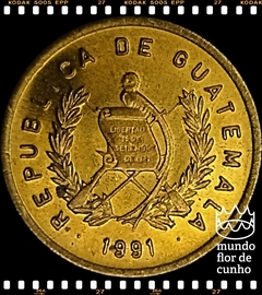 Km 275.3 Guatemala Centavo 1991 XFC ©