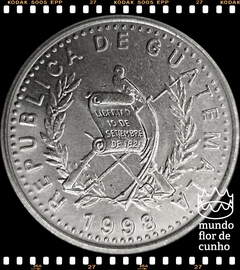 Km 278.6 Guatemala 25 Centavos 1998 FC © - comprar online
