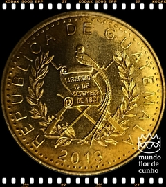 Km 284a Guatemala 1 Quetzal 2013 XFC © - comprar online