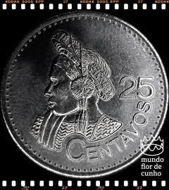 Km 294 Guatemala 25 Centavos 2012 XFC Magnética ©