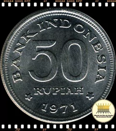 Km 35 Indonésia 50 Rupiah 1971 XFC ® - comprar online