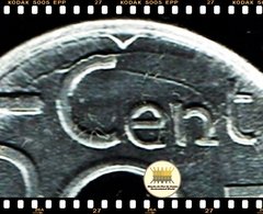 Km 27 Indochina Francesa 5 Cents 1943A XFC # Borda Sulcada e Cunho Quebrado # Rara ®